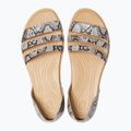 Sandały damskie Crocs Tulum Open Flat mushroom/stucco 12