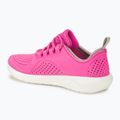 Buty dziecięce Crocs LiteRide Pacer electric pink/white 3
