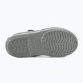 Sandały dziecięce Crocs Crocband Sandal Kids light grey/navy 4