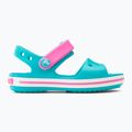 Sandały dziecięce Crocs Crocband Sandal Kids digital aqua 2