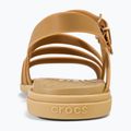 Sandały damskie Crocs Tulum dark gold 6