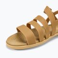 Sandały damskie Crocs Tulum dark gold 7