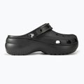 Klapki damskie Crocs Classic Platform Clog black 3