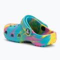 Klapki dziecięce Crocs Classic Marbled Clog Toddler digital aqua/multi 4