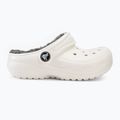 Klapki dziecięce Crocs Classic Lined Clog Toddler white/grey 3