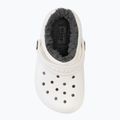 Klapki dziecięce Crocs Classic Lined Clog Toddler white/grey 6