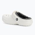 Klapki dziecięce Crocs Classic Lined Clog Kids white/grey 4