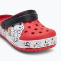 Klapki dziecięce Crocs Fun Lab Snoopy Woodstock Clog Toddler flame 8