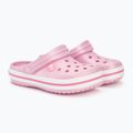 Klapki dziecięce Crocs Crocband Clog Toddler ballerina pink 5