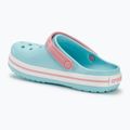 Klapki dziecięce Crocs Crocband Clog Kids ice blue/white 4