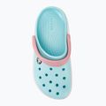 Klapki dziecięce Crocs Crocband Clog Kids ice blue/white 7