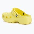 Klapki damskie Crocs Classic Platform Clog banana 3