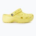 Klapki damskie Crocs Classic Platform Clog banana 4