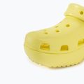 Klapki damskie Crocs Classic Platform Clog banana 8