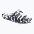 Klapki Crocs Classic Crocs Marbled Slide white/black 8