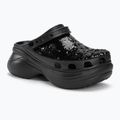 Klapki damskie Crocs Classic Bae Sequin black/multi