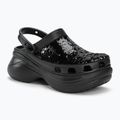 Klapki damskie Crocs Classic Bae Sequin black/multi 2