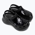 Klapki damskie Crocs Classic Bae Sequin black/multi 5