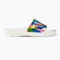 Klapki Crocs Classic Crocs Bubble Block Slide white/multi 2