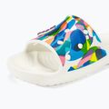 Klapki Crocs Classic Crocs Bubble Block Slide white/multi 7
