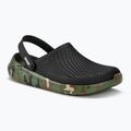 Klapki Crocs LiteRide Printed Camo Clog black/multi