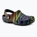 Klapki damskie Crocs Classic Seasonal Printed zebra rainbow 2