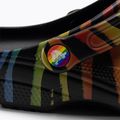 Klapki damskie Crocs Classic Seasonal Printed zebra rainbow 9