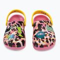 Klapki Crocs Ron English Party Animals Classic Clog Kids pink lemonade/multi 10