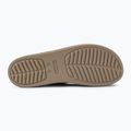 Sandały damskie Crocs Brooklyn Low Wedge mocha/muschroom 4