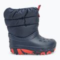 Śniegowce dziecięce Crocs Classic Neo Puff navy 2