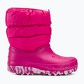 Śniegowce juniorskie Crocs Classic Neo Puff candy pink 2