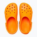 Klapki dziecięce Crocs Classic Clog Kids orange zing 4
