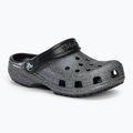 Klapki dziecięce Crocs Classic Glitter Clog Kids black