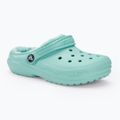 Klapki Crocs Classic Lined Clog Kids pure water