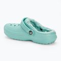 Klapki Crocs Classic Lined Clog Kids pure water 4