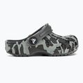 Klapki dziecięce Crocs Classic Camo Clog Toddler black/grey 3