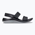 Sandały damskie Crocs Literide 360 black/light grey 2
