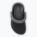 Klapki dziecięce Crocs LiteRide 360 black/slate grey 6