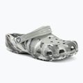 Klapki Crocs Classic Marbled Clog light grey/multi