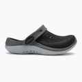 Klapki dziecięce Crocs LiteRide 360 Clog Kids black/slate grey 3