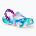 Klapki dziecięce Crocs Classic Solarized Clog white/multi 2