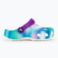 Klapki dziecięce Crocs Classic Solarized Clog white/multi 3