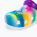 Klapki dziecięce Crocs Classic Solarized Clog white/multi 8