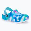 Klapki dziecięce Crocs Classic Solarized Clog white/multi 2