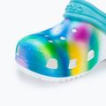 Klapki dziecięce Crocs Classic Solarized Clog white/multi 8