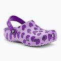 Klapki dziecięce Crocs Classic Easy Icon Clog lavender 2