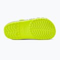 Klapki Crocs Bayaband Clog lime punch/navy 5