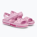 Sandały dziecięce Crocs Bayaband ballerina pink/candy pink 4