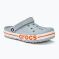 Klapki Crocs Bayaband Clog blue grey/orange 2