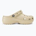 Klapki damskie Crocs Classic Platform Clog bone 3